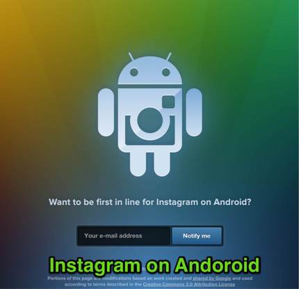 Instagram on Android