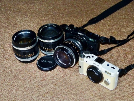 PENTAX Qに変り種レンズ...