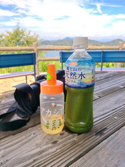 ハチミツを携帯するのにこの容器...