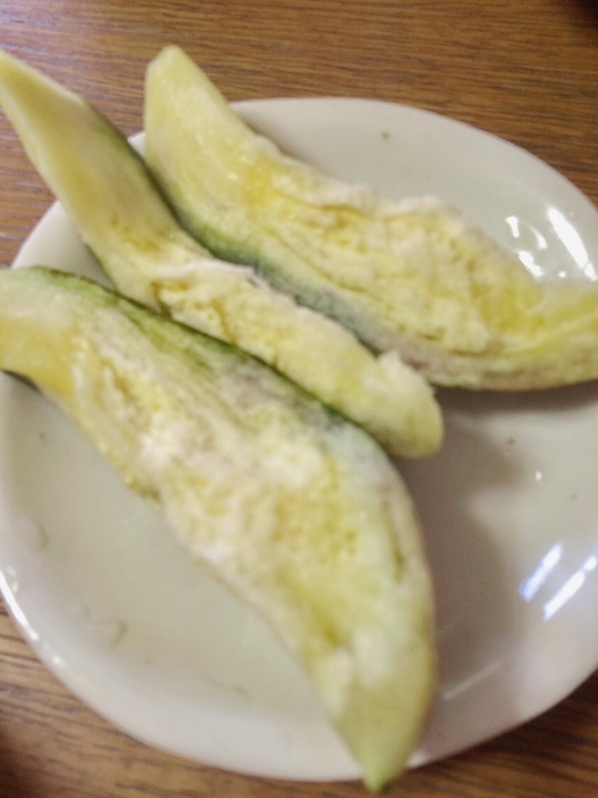 泉州水ナス漬けを試食しました