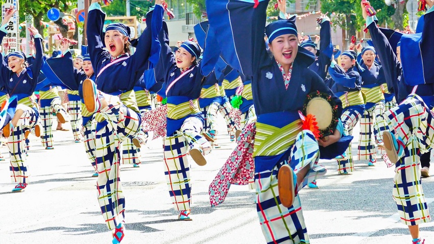 2016高知よさこい祭 上總組