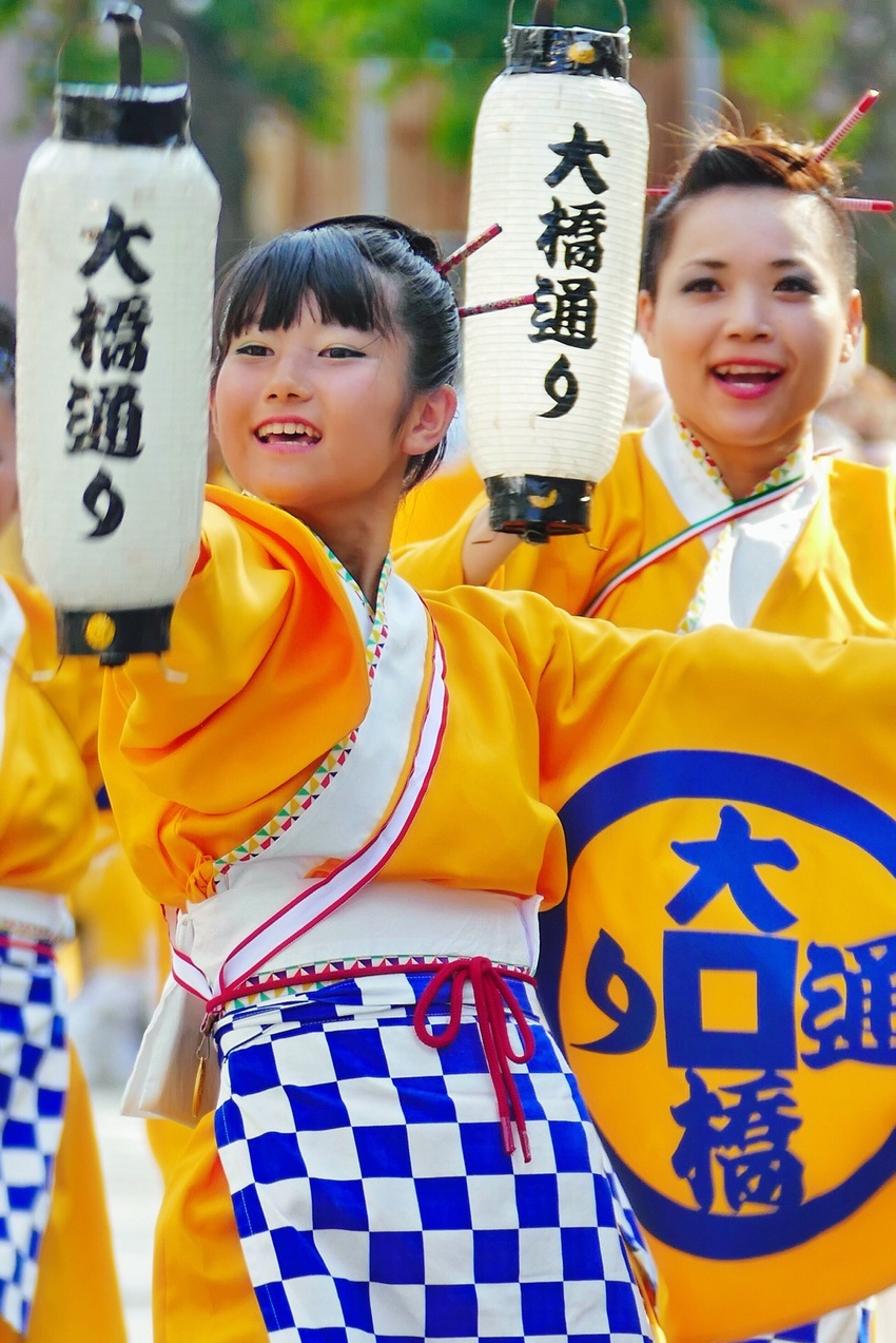 2016高知よさこい祭り 大橋...