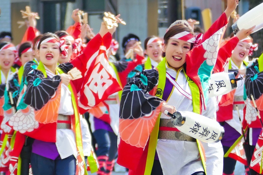 2016高知よさこい祭り 風舞...