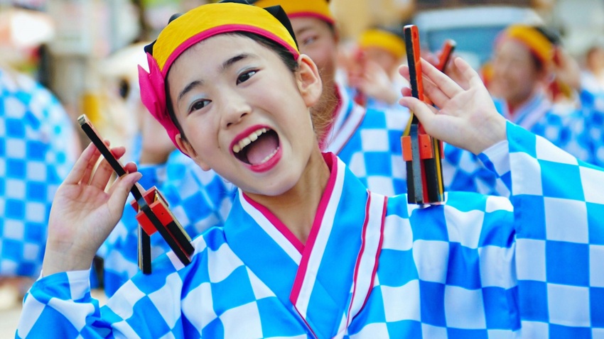 2016高知よさこい祭り 上町...