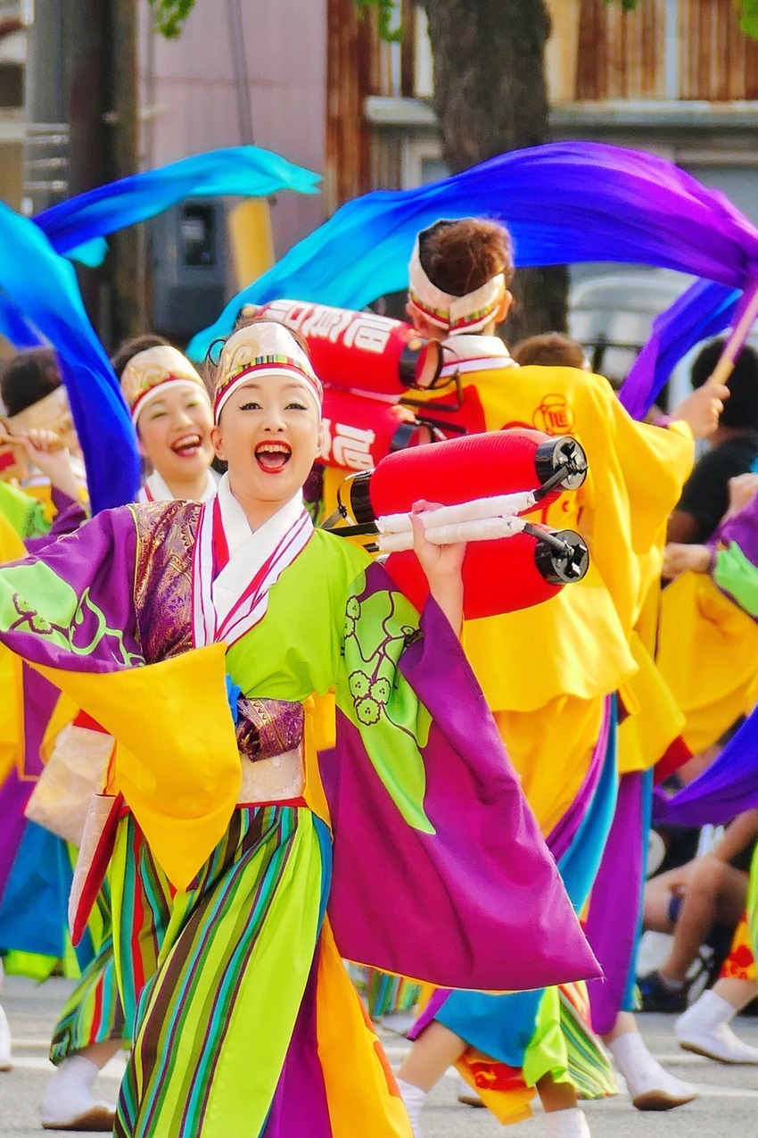 2016高知よさこい祭り 旭食...