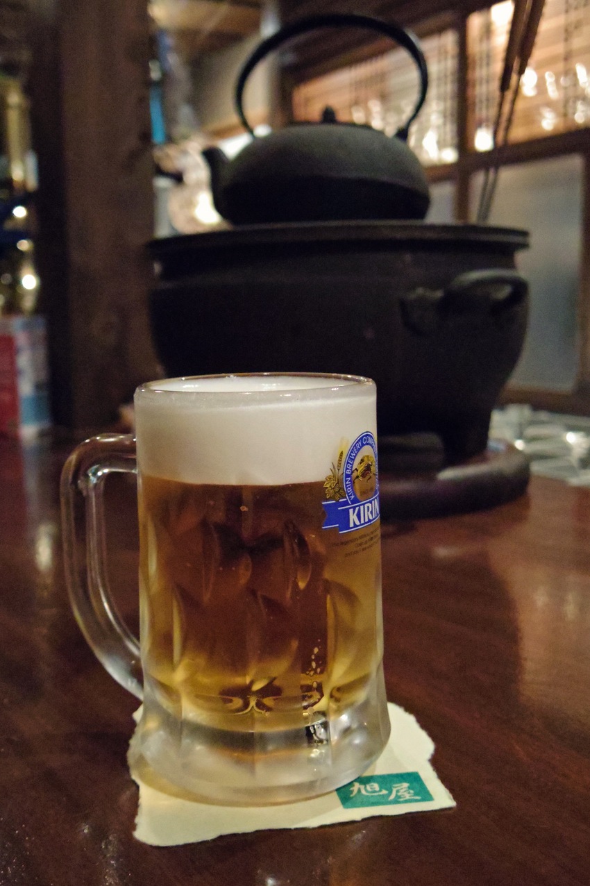 先ずは生ビールでヽ(^o^)