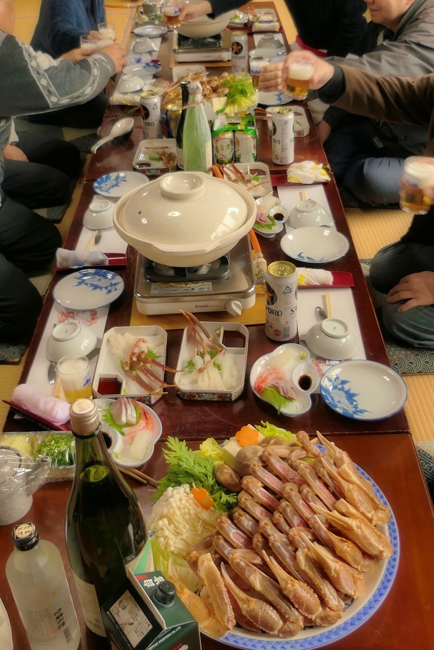 酒宴はビールで始まります