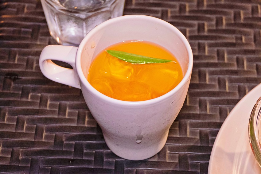 オリーブ茶