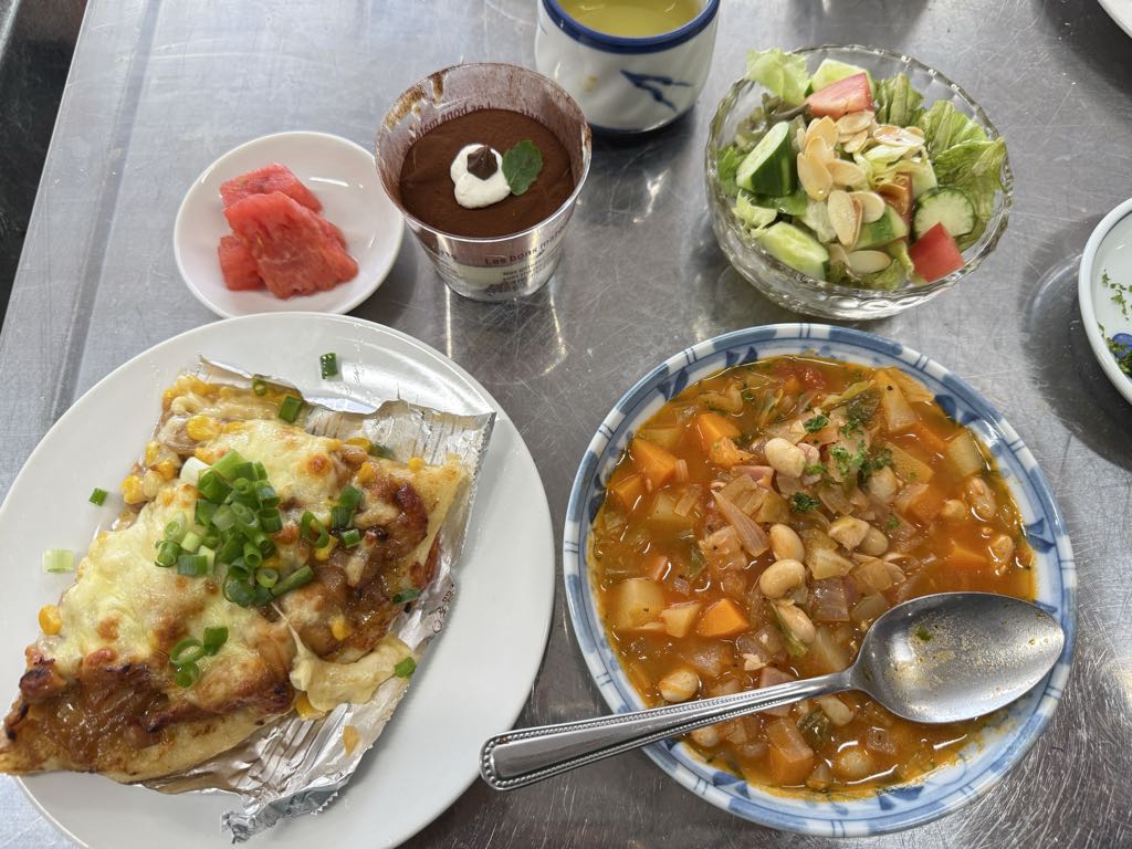 手作りピザを作る