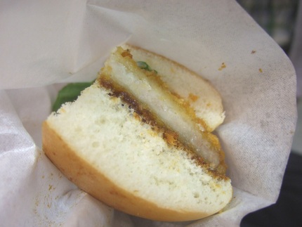 地産地消ハンバーガー？
