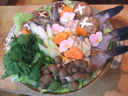 今年の寄せ鍋