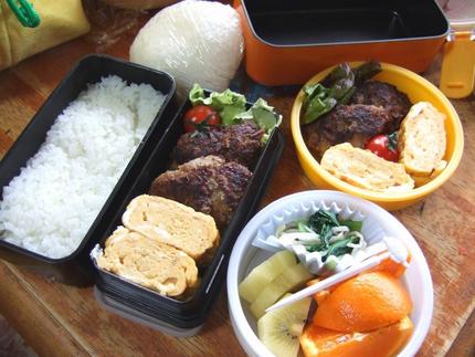 毎度大変な遠足のお弁当！
