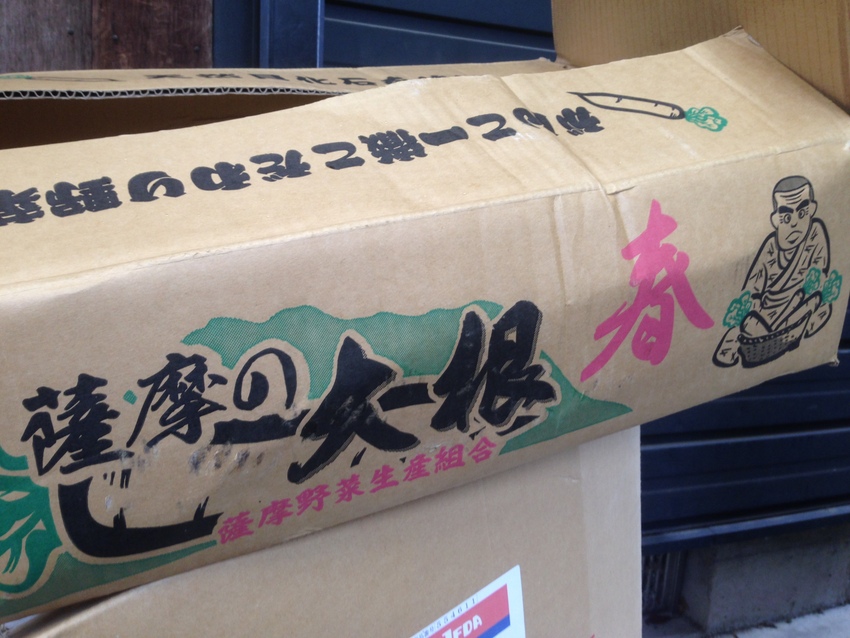 大根持ってるの西郷はんやろか？