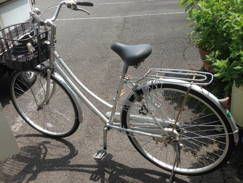何でもない普通の自転車ですが・...