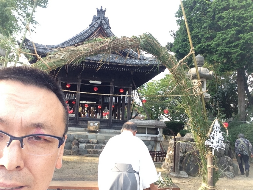 あ！宮司さんが写っちまったわ(...
