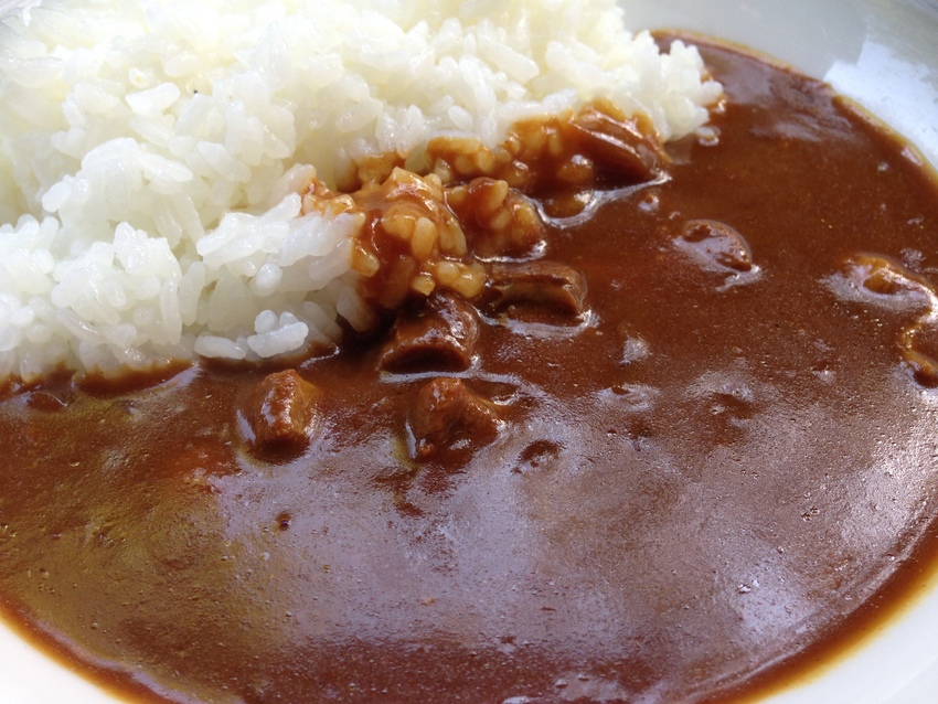 赤ワインとタマネギが溶け込んで...