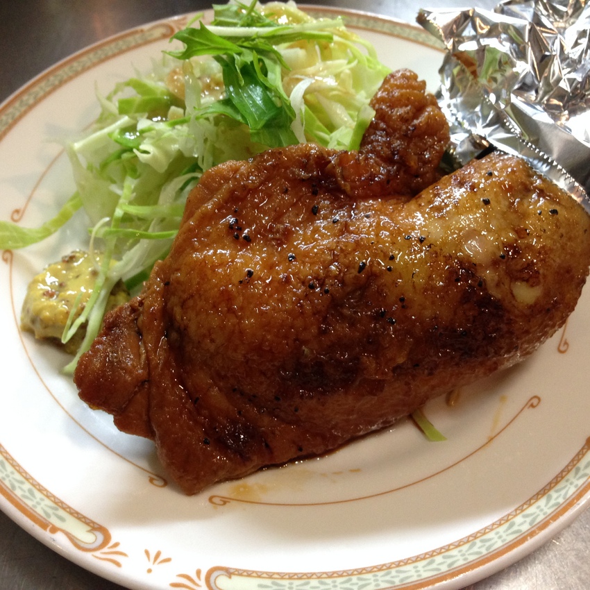 とりあえずお出ししました、鶏も...