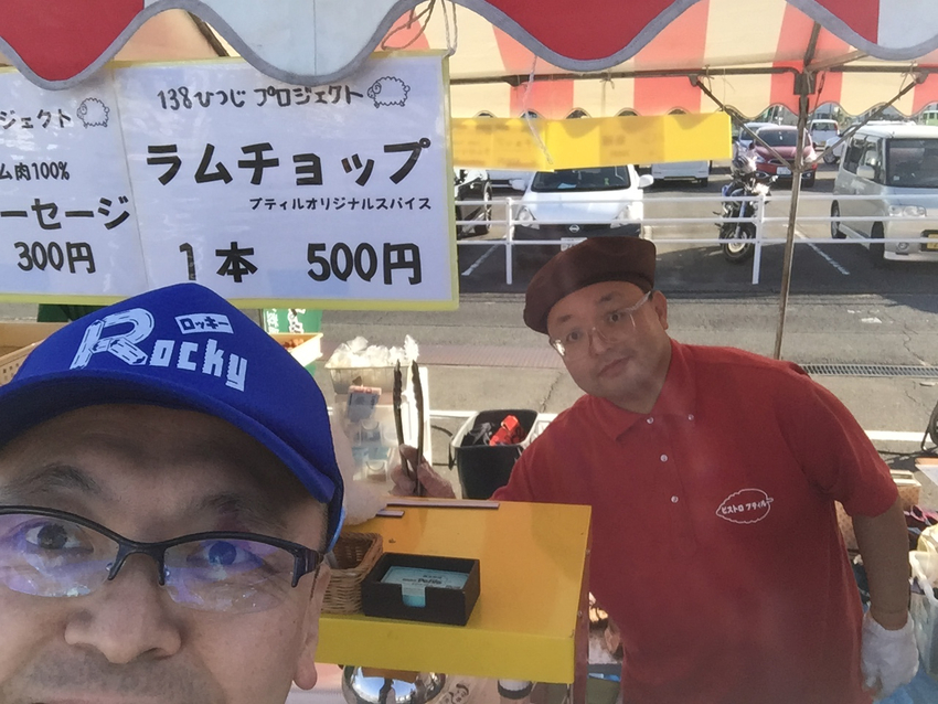 先日の時之島青空市にも寝ないで...