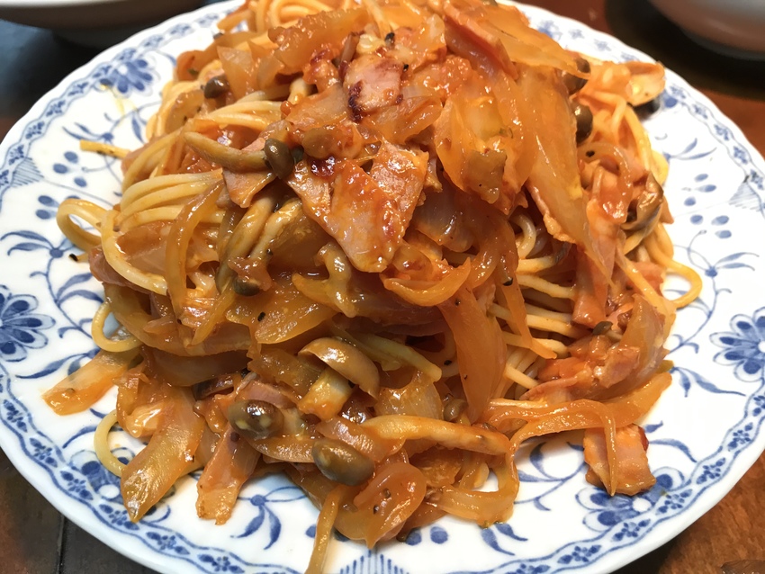 普通のナポリタン見えるでしょ？...