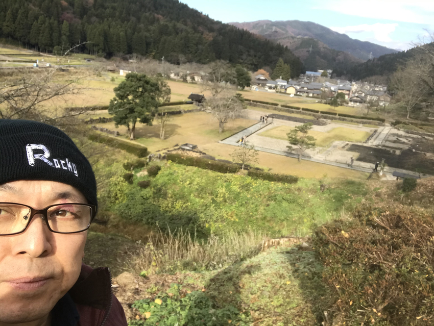 朝倉義景も見ていたであろう全景...