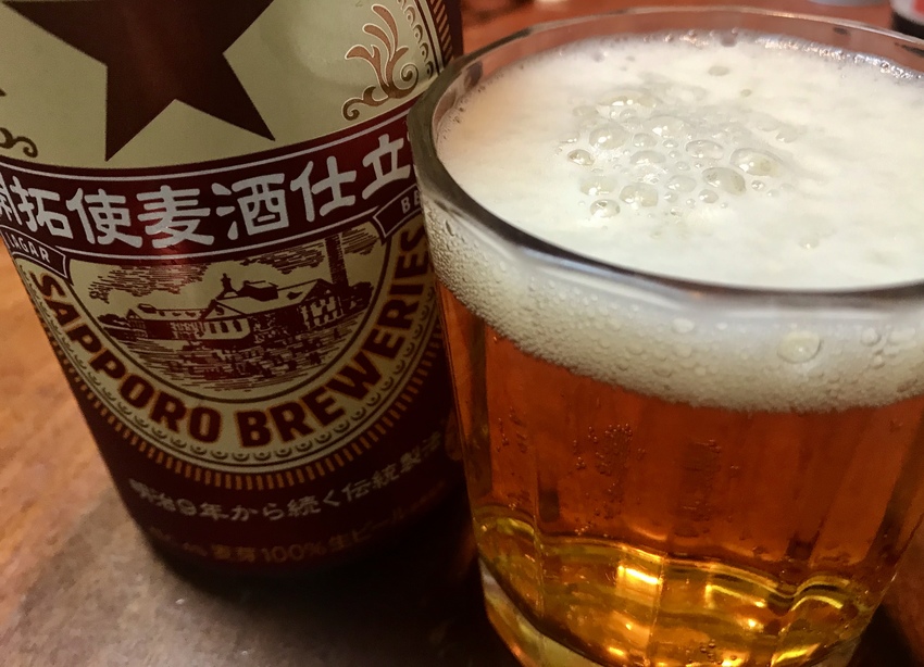 久々に美味いビールをいただきま...