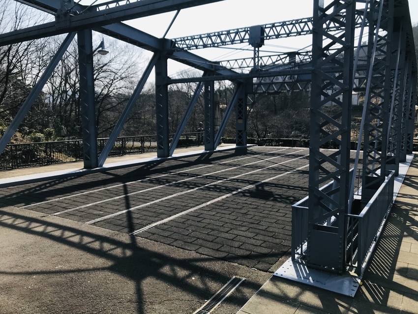 普通鉄橋の真ん中に立つことって...