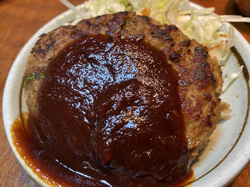 あ！ソースはね、ハンバーグ焼い...