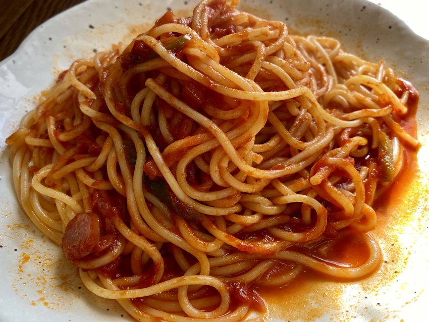 麺がちゃんとアルデンテで 香り...