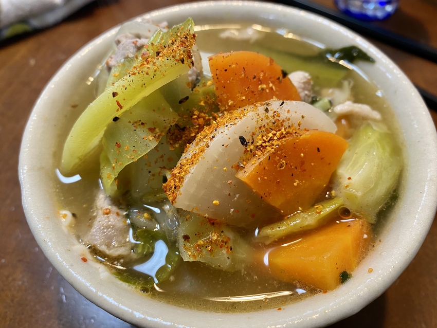 けんちん汁みたいだけど スープ...