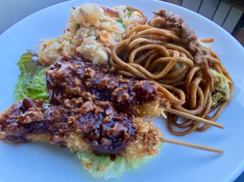 お持ち帰りした料理たち