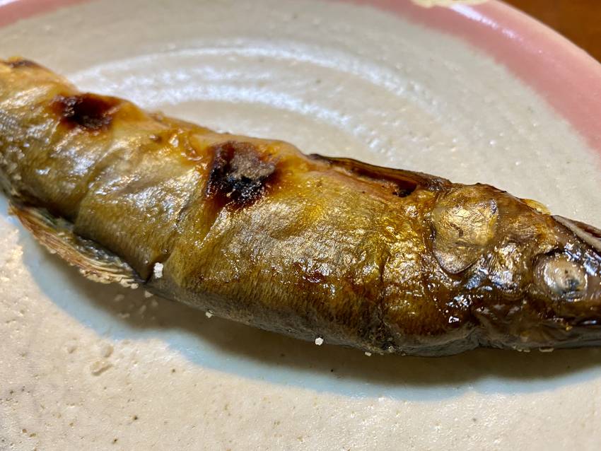 塩焼きの図（笑）