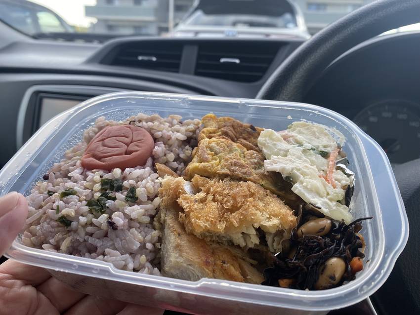 クルマでお弁当