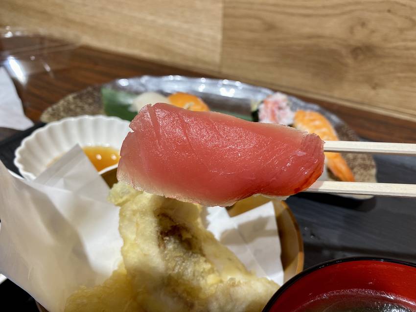 マグロも美味しい