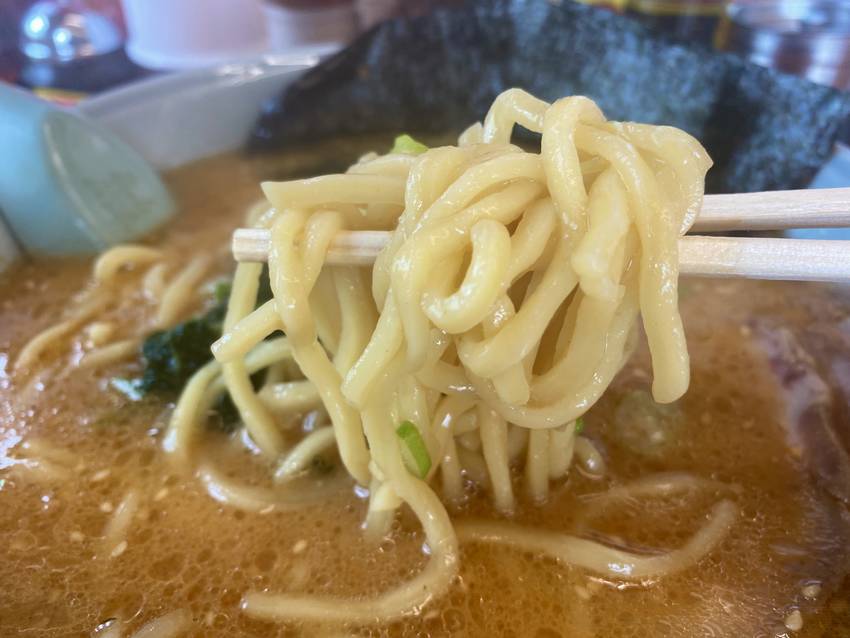 極太麺？ワシワシ感がええシゴト...