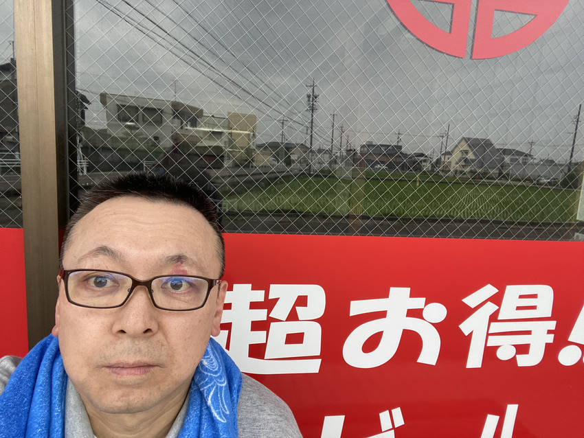 せっかちなんでいつも早く着いて...