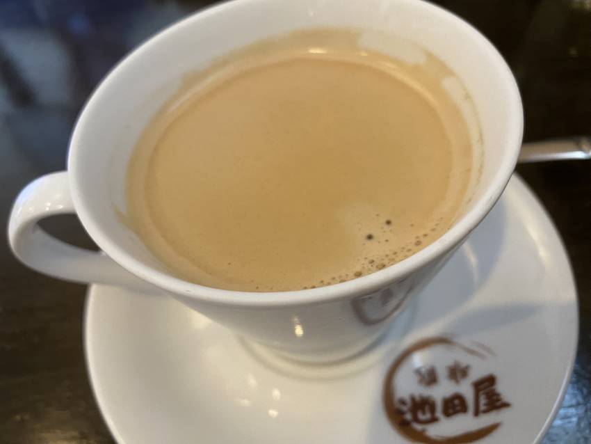 コーヒーも美味しくてね 結構た...