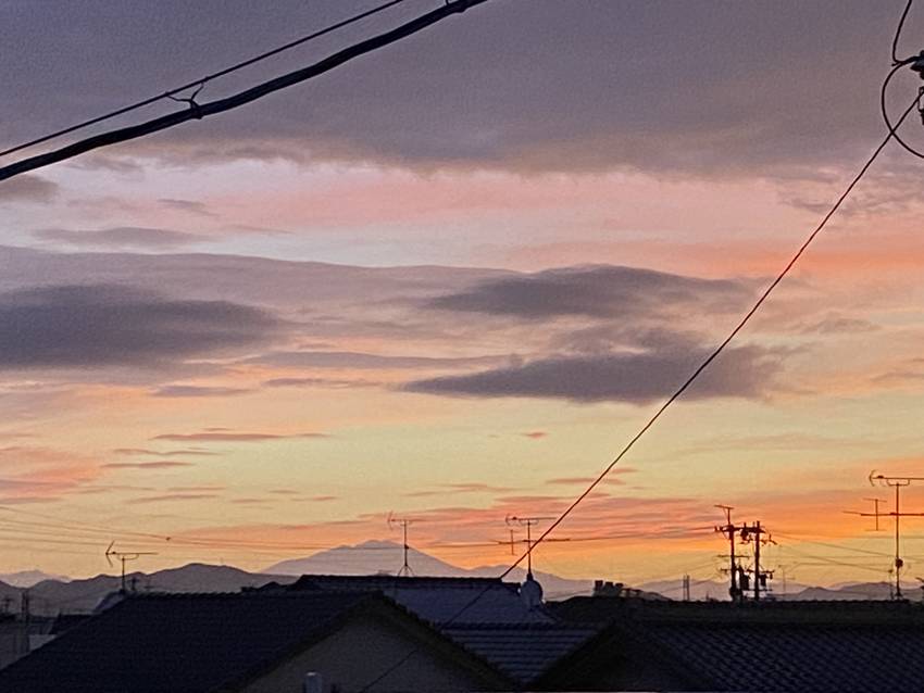 御嶽山も神々しかったです