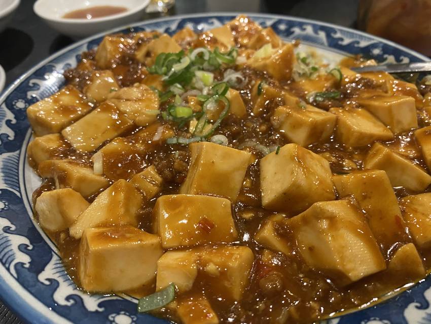 ピリッと痺れる四川風？麻婆豆腐