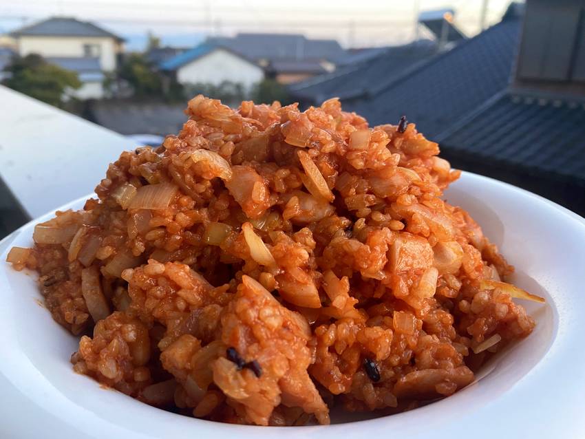 我が家は雑穀米だから ちょっと...