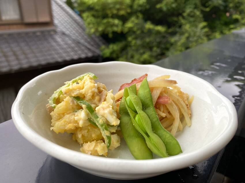 夏らしいようなそうでもない感じ...
