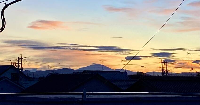 御嶽山の勇姿は久しぶりで感動的...