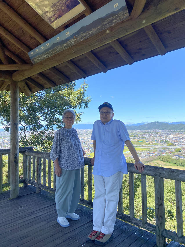 三井山展望台？から 岐阜のダウ...