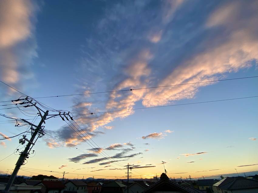 もう言う事ない朝を迎えました（...