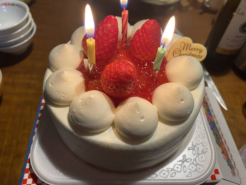 今年も…素敵なケーキです