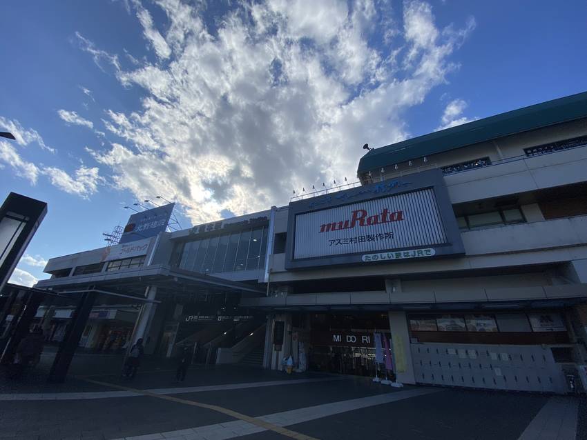 意外とこぢんまりした松本駅