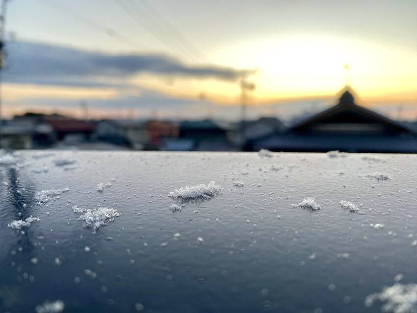 今朝はマイナス２℃やってね 風...