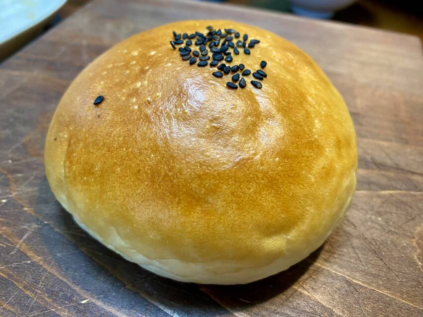 お味噌の擦り？のような粒あんで...