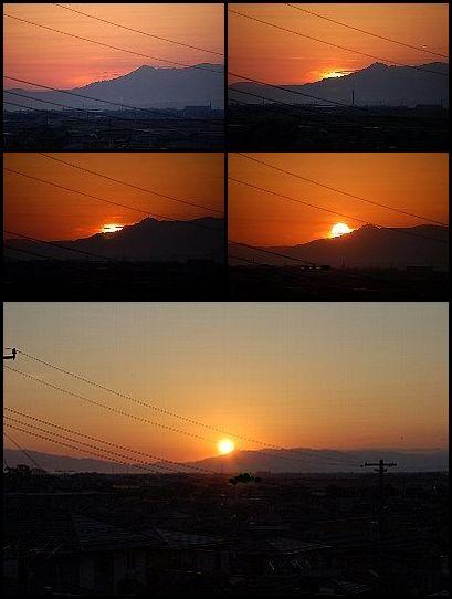 今年の初日の出