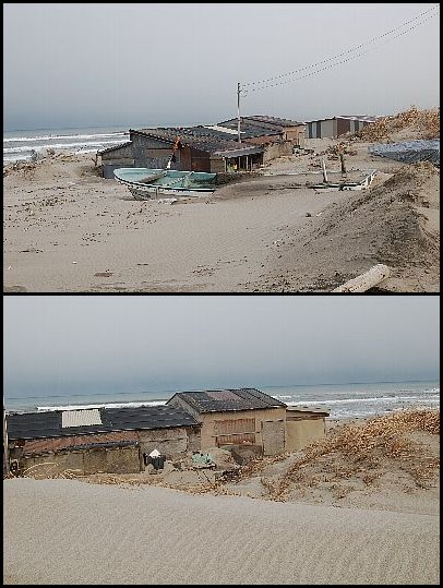 無人の漁師小屋