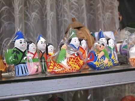 とある店先で